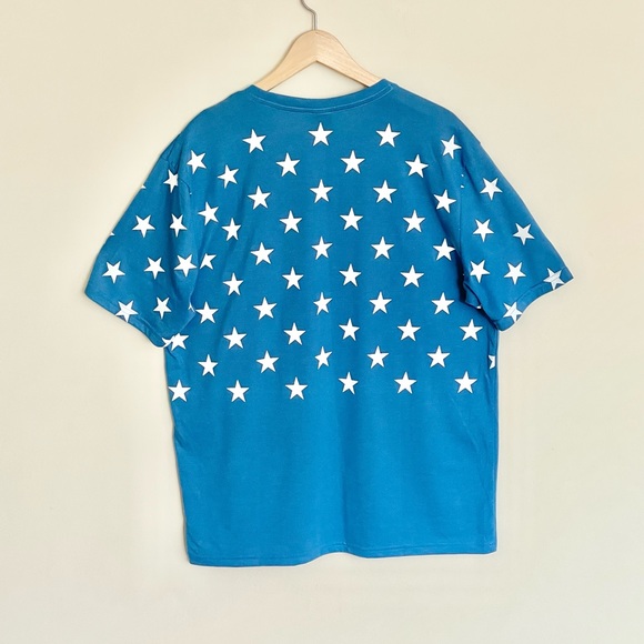Oakley Star Print California Blue T Shirt Men’s size 2XL - Picture 6 of 9